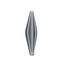 LED-WANDLEUCHTE - Silberfarben, Design, Metall (12/45/6,5cm) - Helestra LED-WANDLEUCHTE - Silberfarben, Design, Metall (12/45/6,5cm) - Helestra