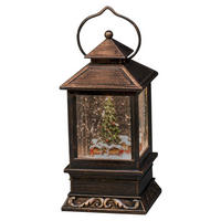 LED-DEKOLEUCHTE  - Braun, KONVENTIONELL, Kunststoff (13,3/25,3/13,3cm)