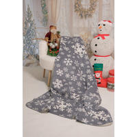 TAKARÓ  - fehér/szürke, Basics, textil (36/36/10cm)