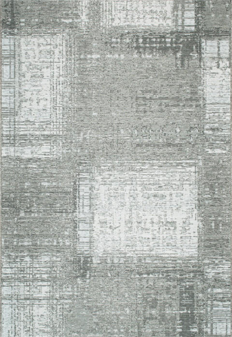 Novel Outdoorteppich Amalfi Grau, Hellgrau, Dunkelgrau 120x170 cm