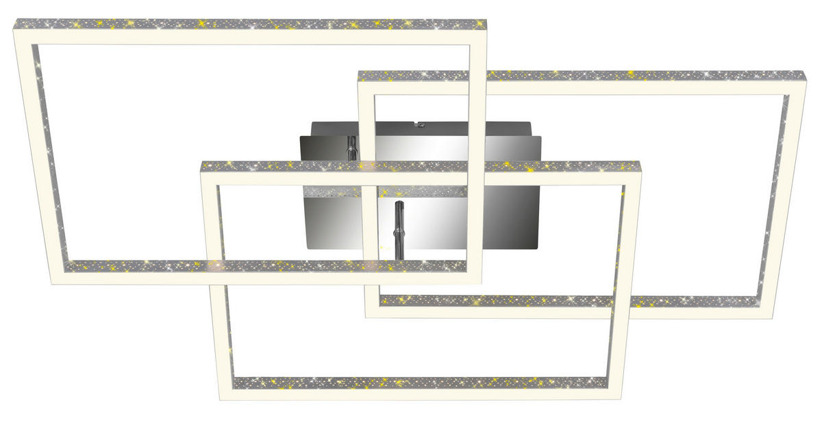 STROPNÍ LED SVÍTIDLO, 80/49,5/13 cm - Design (80/49,5/13cm)