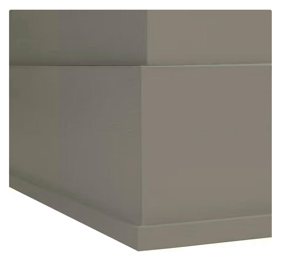 REGAL Pinie massiv Grau  - Bronzefarben/Grau, LIFESTYLE, Holz/Metall (117/238,5/46,5cm) - Livetastic