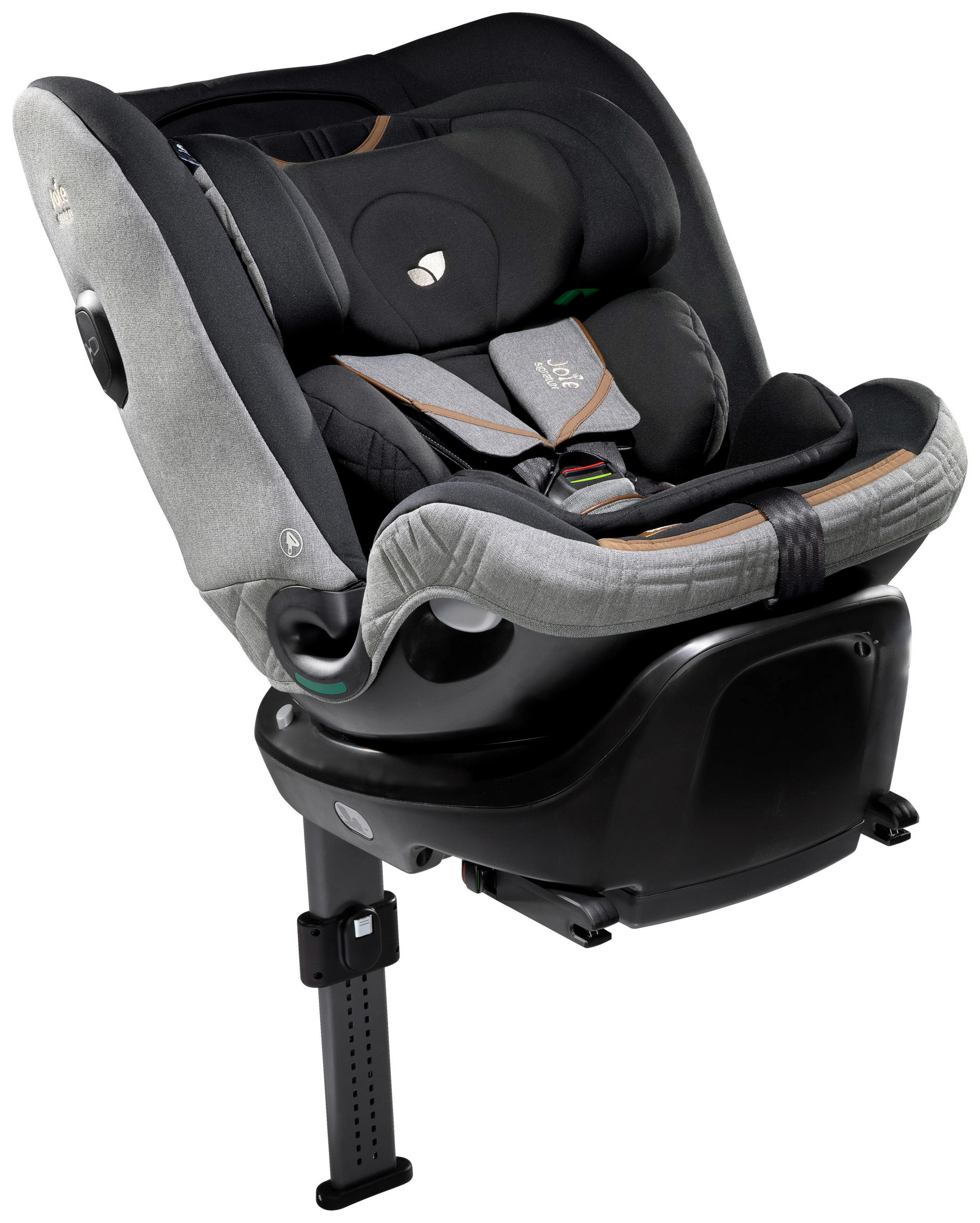 DJEČJA AUTOSJEDALICA  i-Spin XL  - siva/crna, Basics, tekstil/plastika (52,5/54,5/84cm) - Joie