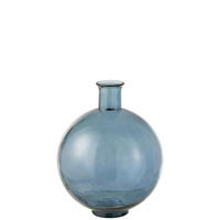 DEKOVASE  - Blau, Trend, Glas (34/43/34cm)