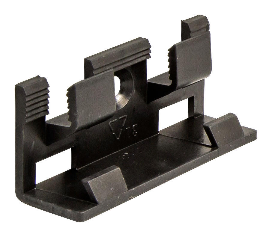 SVORKA NA LIŠTY  (za kus)  barvy mosazi - barvy mosazi, Basics, plast - Venda