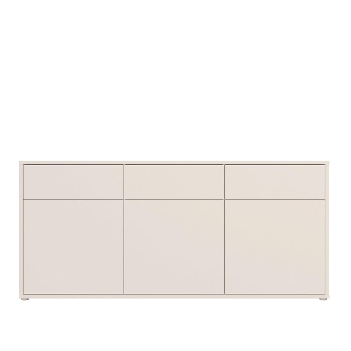 SIDEBOARD  184,2/83,1/41,5 cm 3 Schublade(n)  - Sandfarben/Grau, MODERN, Holzwerkstoff/Kunststoff (184,2/83,1/41,5cm) - Carryhome