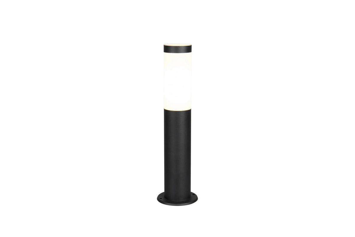 WEGELEUCHTE 11,8/45 cm   - Schwarz/Weiß, Design, Kunststoff/Metall (11,8/45cm) - Trio Leuchten