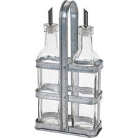 FLAŠICA ZA ULJE/SIRĆE  metal, plastika, staklo  - Osnovno, staklo/metal