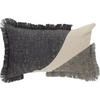 DEKORAČNÍ POLŠTÁŘ 30/50 cm - antracitová, Konvenční, textil (30/50cm) - Esposa