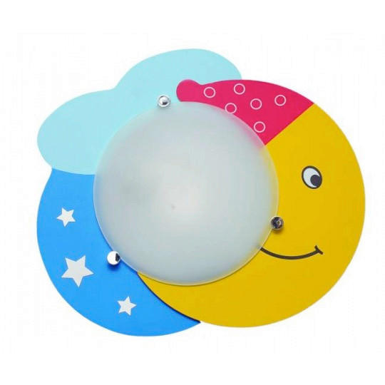 OTROŠKA STROPNA SVETILKA   ////E27 - večbarvno, Design, umetna masa (45/39cm)