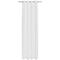 ÖSENSCHAL GRAPHIK halbtransparent 140/245 cm   - Weiß, Design, Textil (140/245cm) - Esposa
