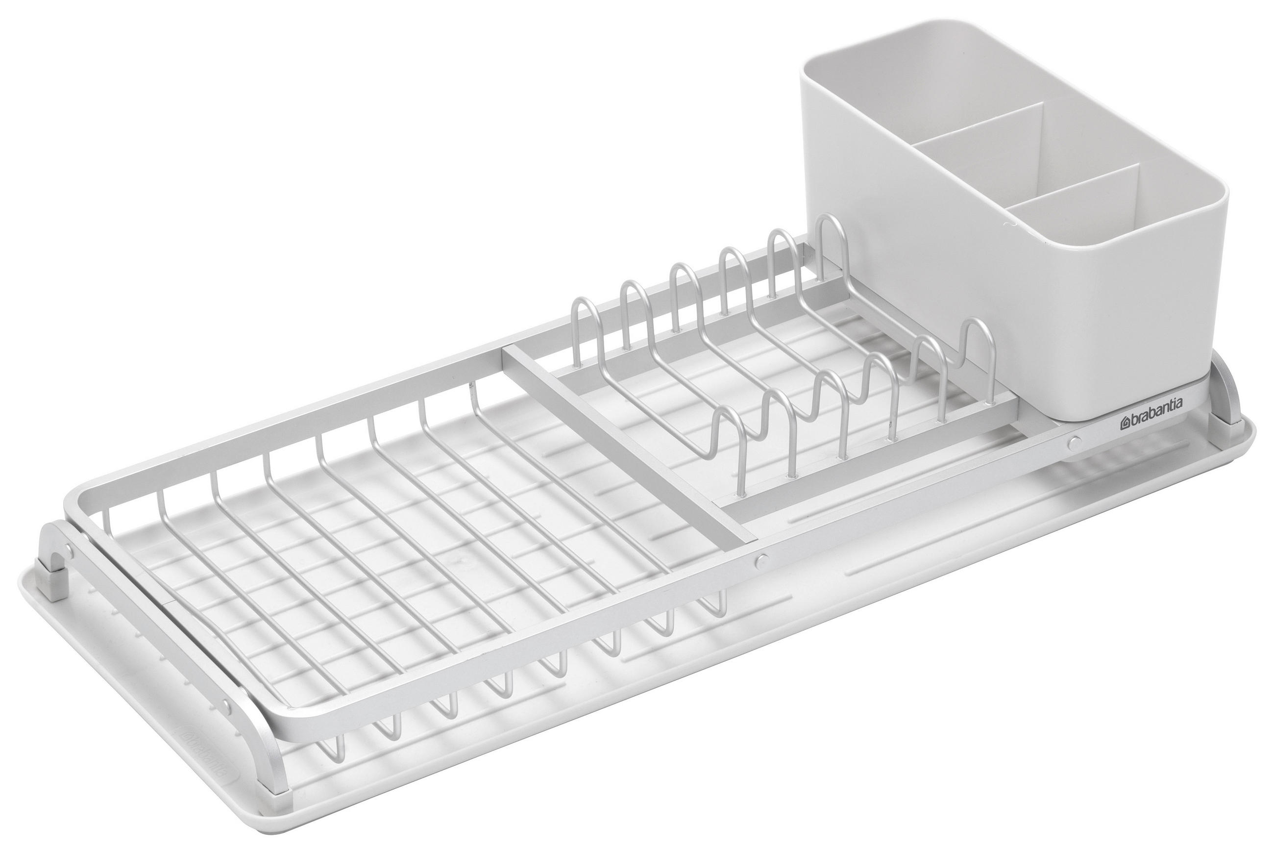 ODCEJALNIK POSODE SINK SIDE 20/12,6/46,3 cm - siva, Design, kovina/umetna masa (20/12,6/46,3cm) - Brabantia