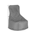 SITZSACK Samt Hellblau 270 L  - Hellblau, Design, Textil (85/100/85cm) - Carryhome