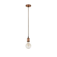 PENDELLEUCHTE 9,8/300 cm  - Kupferfarben, KONVENTIONELL, Metall (9,8/300cm)