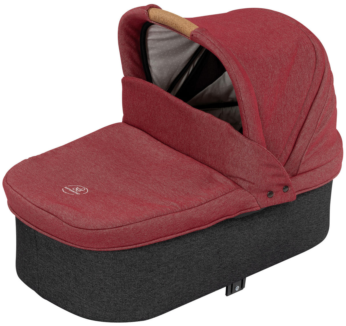LIEGEWANNE - Bordeaux/Graphitfarben, Basics, Textil (83/62/44cm) - Naturkind