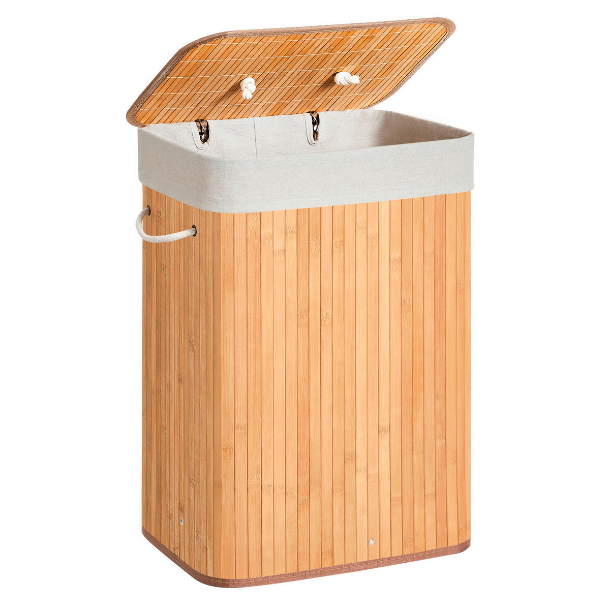 WÄSCHEKORB - Naturfarben, Basics, Naturmaterialien/Holzwerkstoff (40/60/30cm)