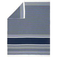 PLAID 150/200 cm  - Blau/Weiß, Design, Textil (150/200cm) - Bio:Vio