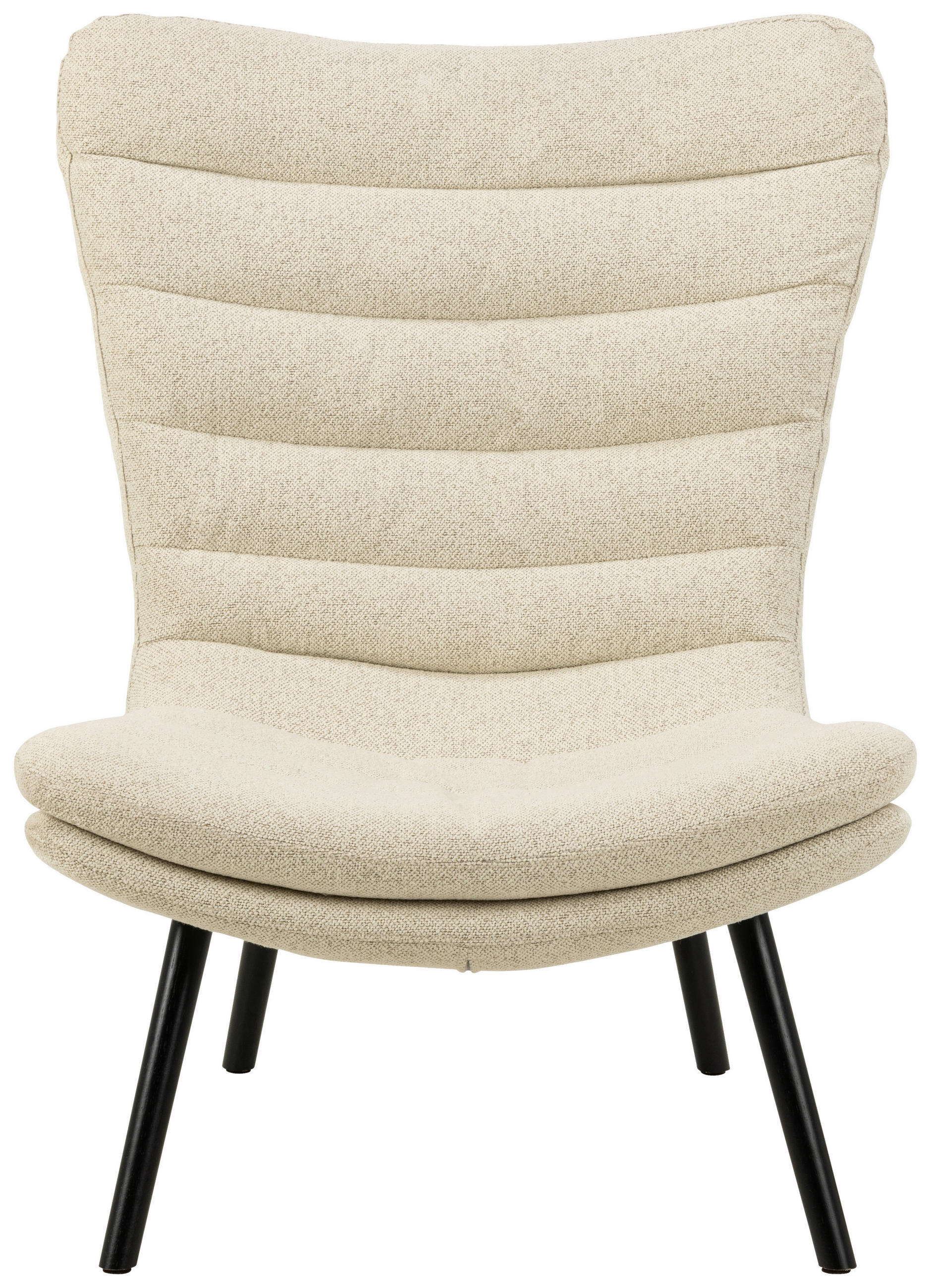 Thumbnail - Livetastic Sessel, Creme, Textil, Kautschukholz, vollmassiv, 82x102x97 cm, Wohnzimmer, Sessel, Polstersessel