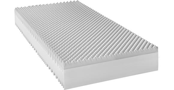 KALTSCHAUMMATRATZE 100/200 cm Höhe ca. 25 cm  - KONVENTIONELL, Textil (100/200cm) - Xora