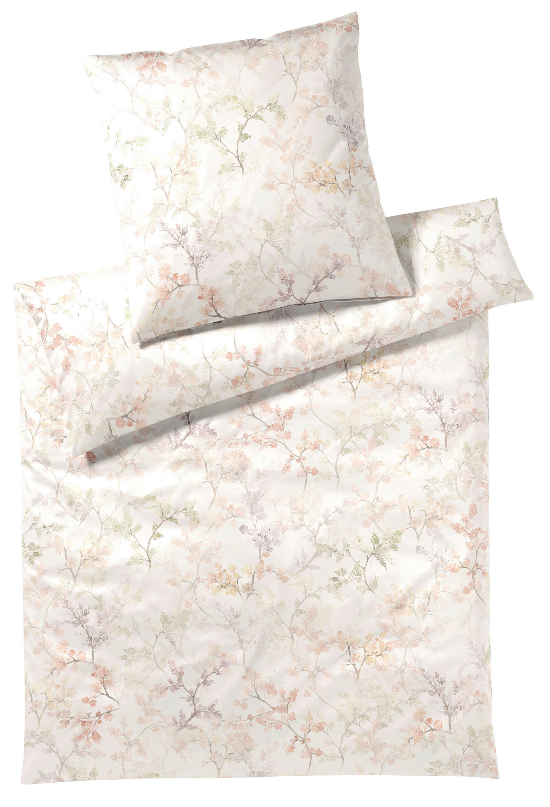 BETTWÄSCHESET 3-teilig Symphony Satin 200/210 cm  - Naturfarben, Basics, Textil (200/210cm) - Elegante