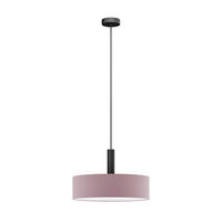 FÜGGŐLÁMPA 50/115 cm  - orgona, Basics, műanyag/textil (50/115cm)