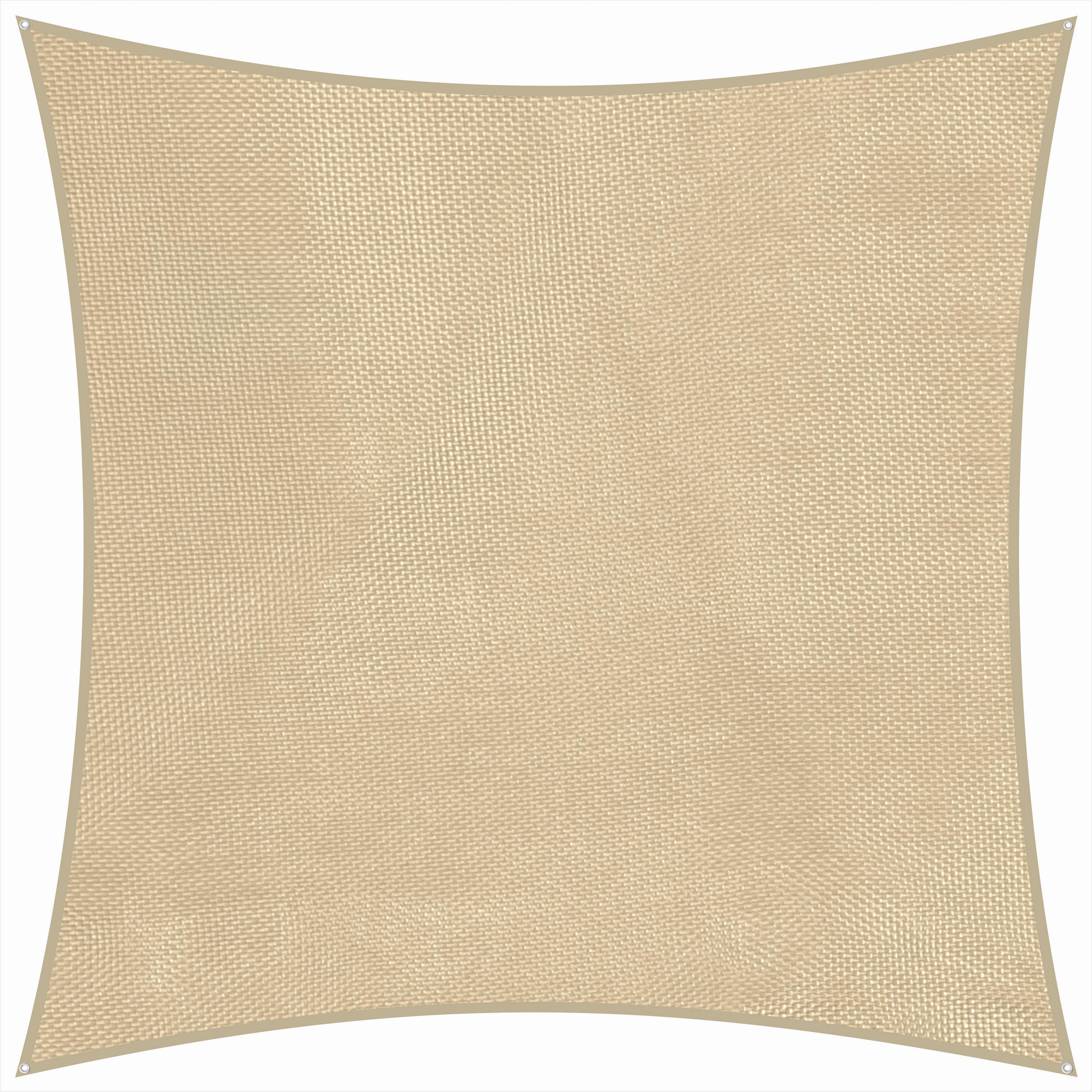 GARTENSONNENSEGEL - Naturfarben, Basics, Textil (360/0,3/360cm) - Schneider
