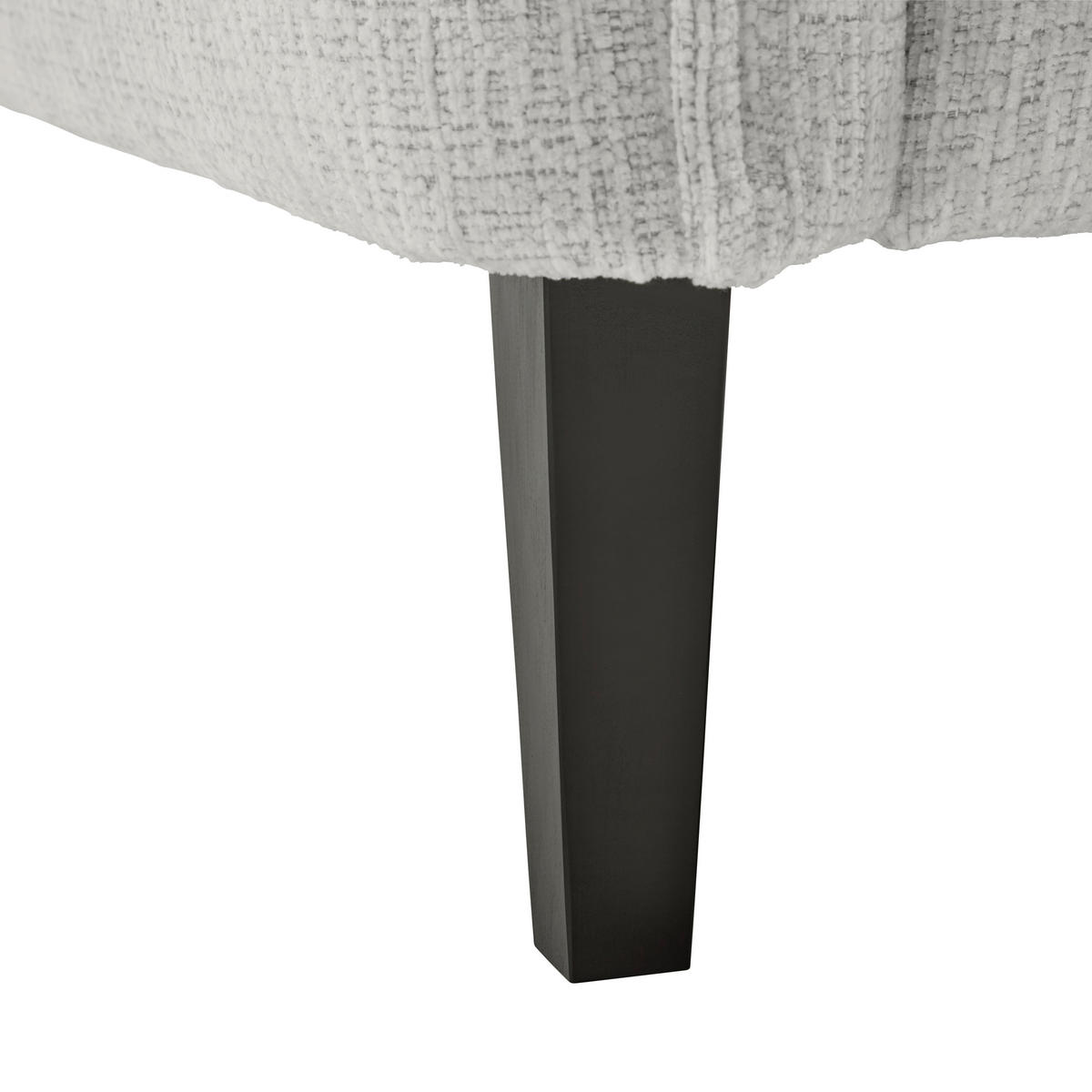 3-SITS SOFFA i vävt tyg ljusgrå  - ljusgrå/svart, Modern, trä/textil (183/85/92cm) - MID.YOU