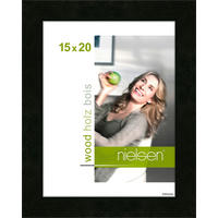BILDERRAHMEN 19,8/24,8 cm  - Schwarz, Basics, Holzwerkstoff (19,8/24,8cm) - Nielsen