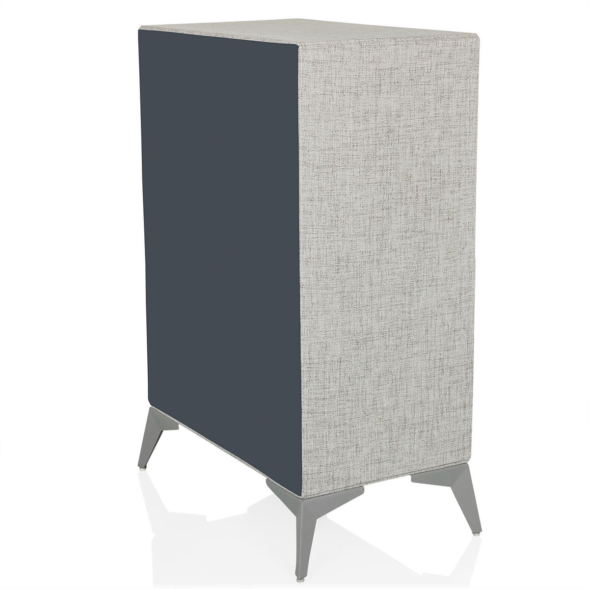 KOMMODE  in 60/90/35,5 cm  - Grau, MODERN, Textil/Metall (60/90/35,5cm) - MID.YOU