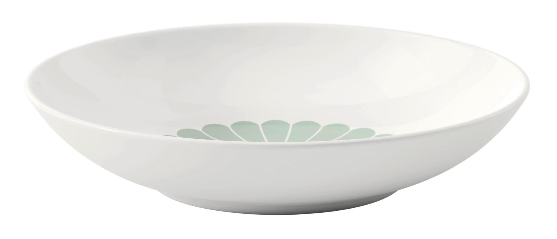 PASTATELLER Fine China Fleu Vert  - Salbeigrün/Weiß, MODERN, Keramik (24/5cm) - Villeroy & Boch