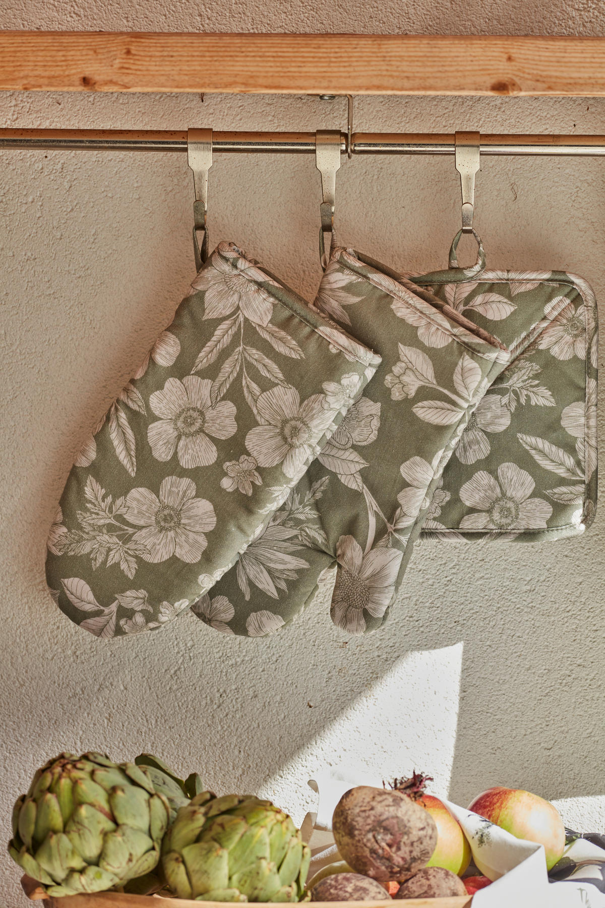 GRYTLAPP sandfärgad, khaki  - sandfärgad/khaki, Basics, textil (20/20cm)