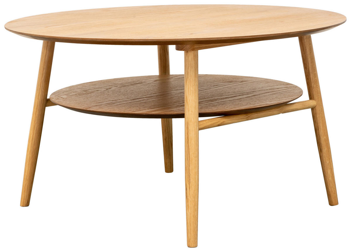 COUCHTISCH in Holz, Holzwerkstoff  - Eichefarben, MODERN, Holz/Holzwerkstoff (80/45/80cm) - MID.YOU