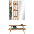GARDEROBENBANK  in 100/45/40 cm  - Eichefarben, Natur, Holz (100/45/40cm) - Linea Natura