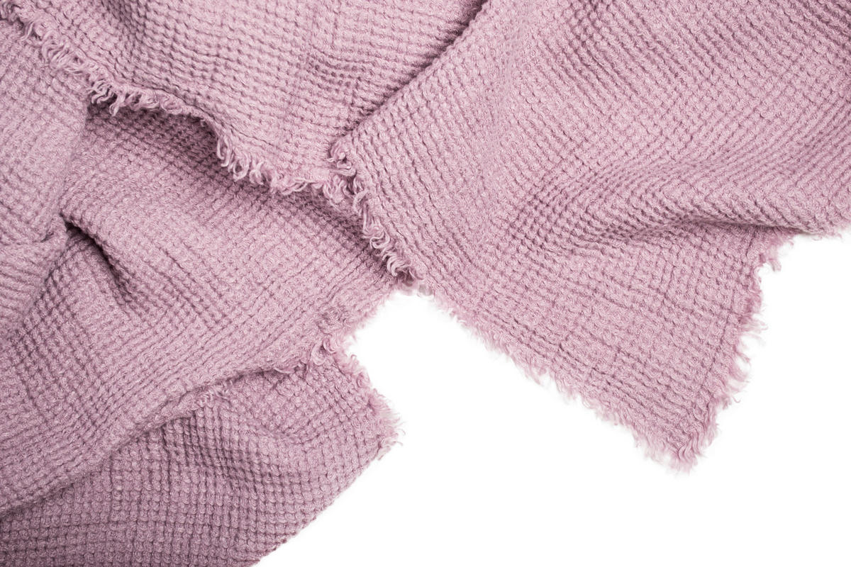 PLAID Honeybee 130/180 cm  - Violett, Basics, Textil (130/180cm) - Zoeppritz