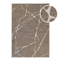 WEBTEPPICH Wohnzimmer 160/230 cm Esprit Greige rechteckig  - Greige, Basics, Textil (160/230cm) - Esprit