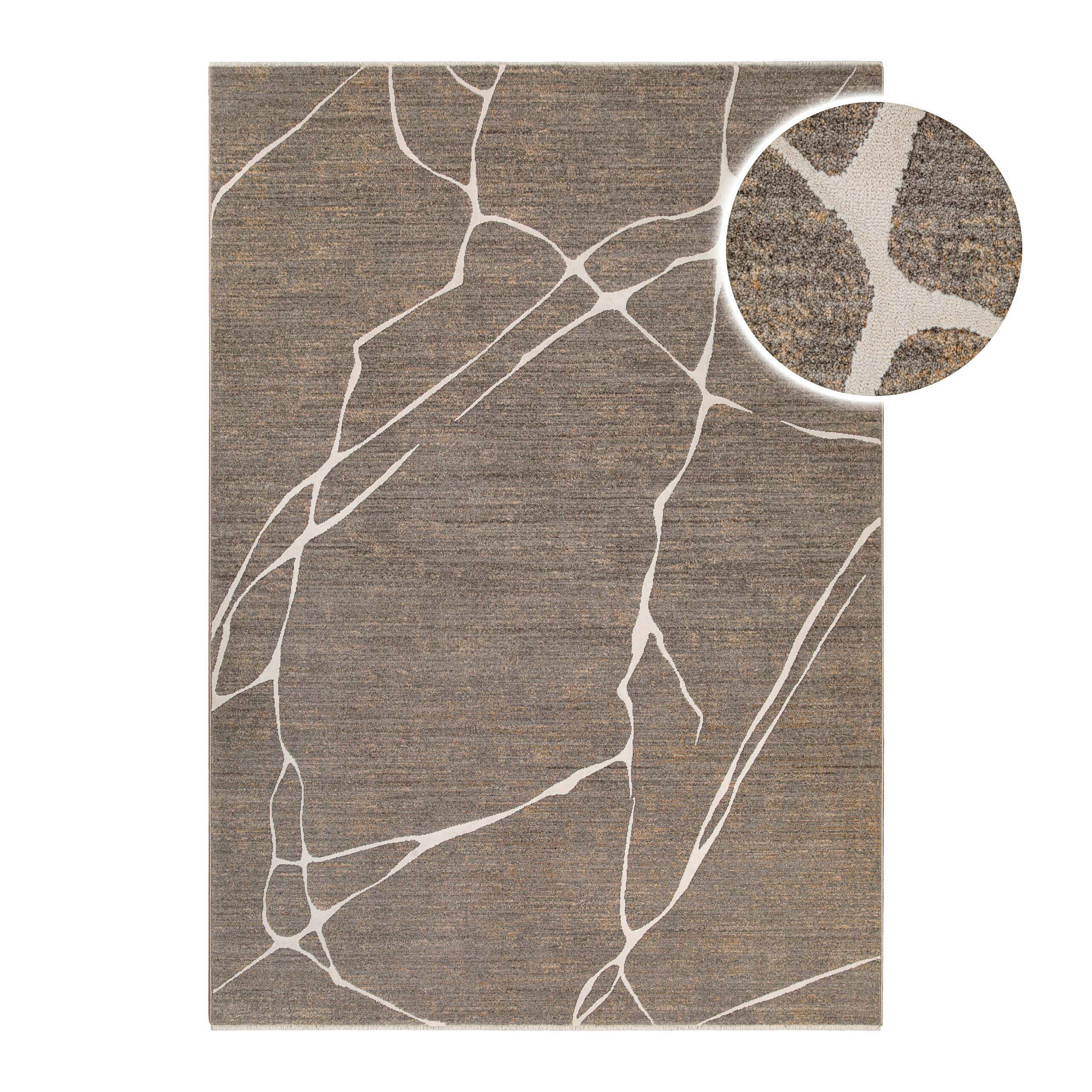 Esprit Webteppich Esprit Greige 133x190 cm