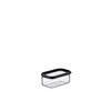 VORRATSDOSE MODULA 0,425 L  - Transparent/Schwarz, KONVENTIONELL, Kunststoff (425ml) - Mepal