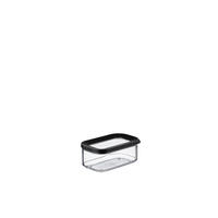VORRATSDOSE MODULA 0,425 L  - Transparent/Schwarz, KONVENTIONELL, Kunststoff (425ml) - Mepal