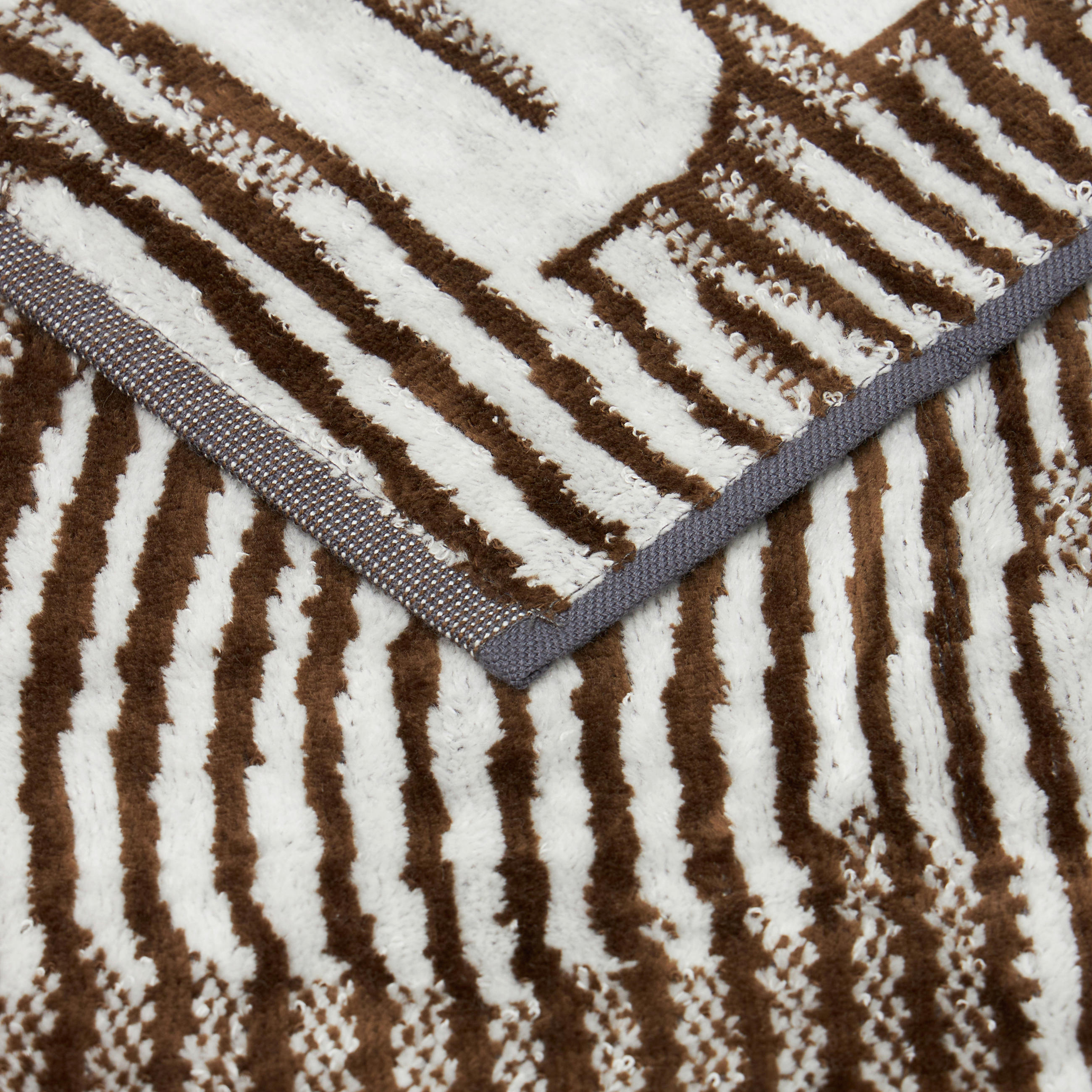 GÄSTETUCH STRIPES Braun 40/60 cm - Braun, Basics, Textil (40/60cm) - Diesel