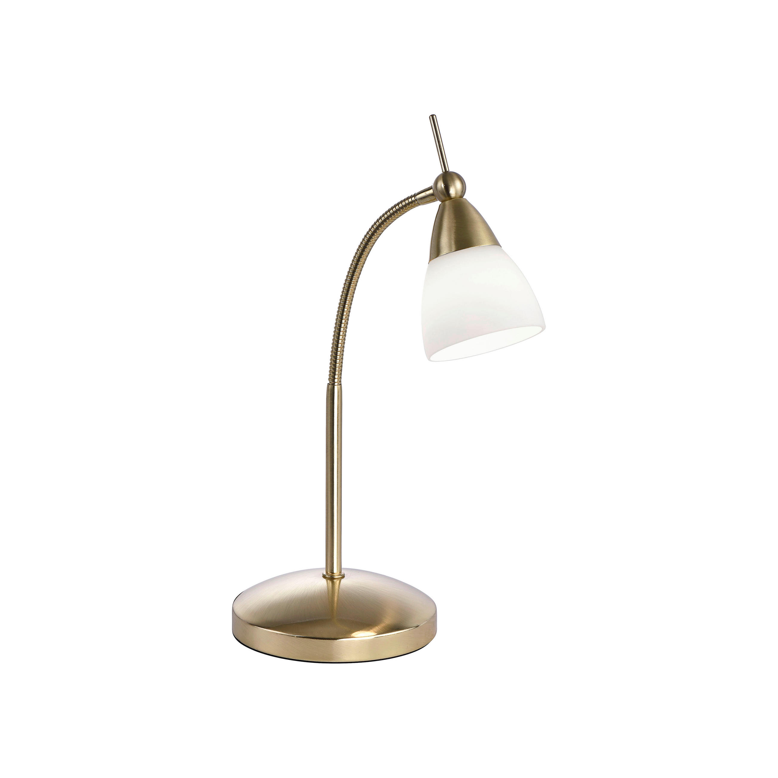 LED-TISCHLEUCHTE Pino 30/30/45 cm   - Messingfarben, Basics, Glas/Metall (30/30/45cm) - Paul Neuhaus