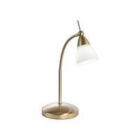 LED-TISCHLEUCHTE Pino 30/30/45 cm   - Messingfarben, Basics, Glas/Metall (30/30/45cm) - Paul Neuhaus