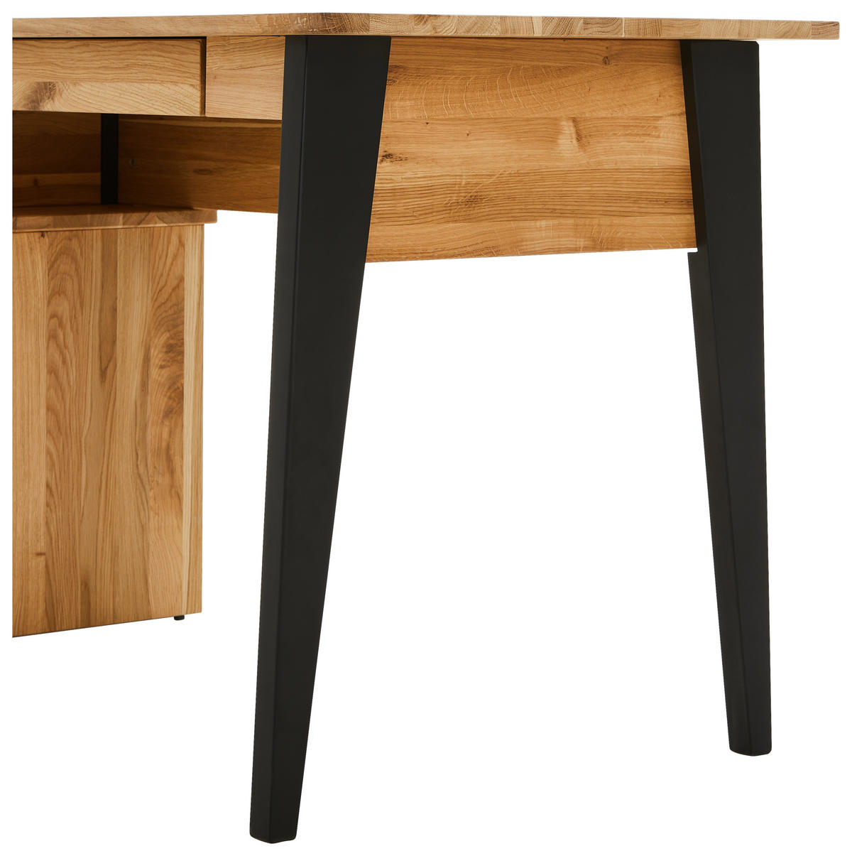 BIROU in lemn  - stejar sălbatic/culoare lemn stejar, Modern, lemn/material pe bază de lemn (156,7/65/74,2cm) - Linea Natura