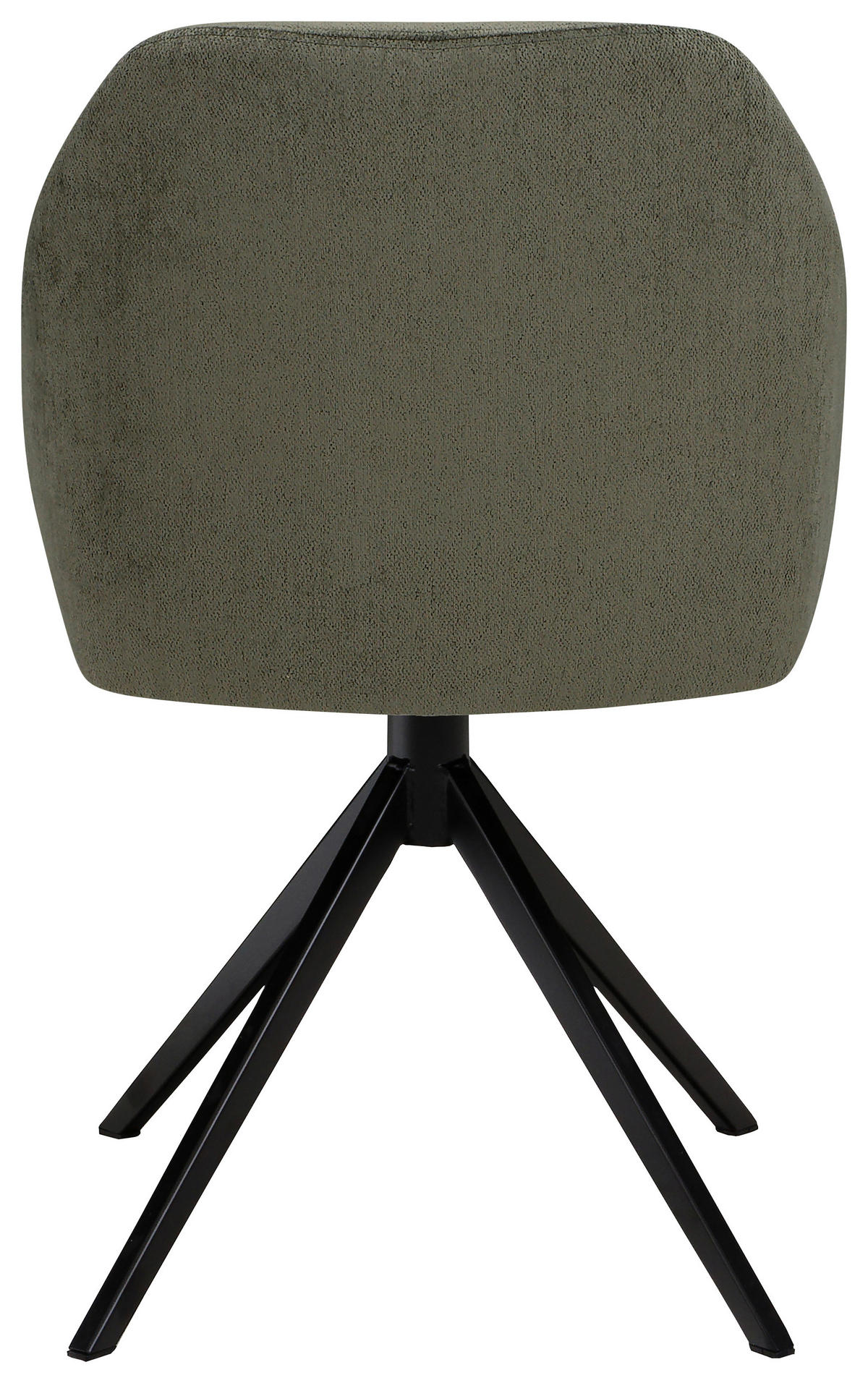 STUHL  Stoffauswahl, Typenauswahl Flachgewebe  - Schwarz/Grün, KONVENTIONELL, Textil/Metall (57/88/59cm) - Moderano