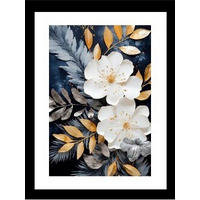 OBRAZ, květiny, 30/40/1.5 cm - Basics, textil (30/40/1.5cm)