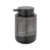 SEIFENSPENDER Kunststoff, Keramik  - Dunkelgrau/Grau, Konventionell, Keramik/Kunststoff (8/12,5/9cm) - Schöner Wohnen