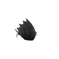 DEKOFISCH - Schwarz, Basics, Kunststoff (29/26/9,5cm)