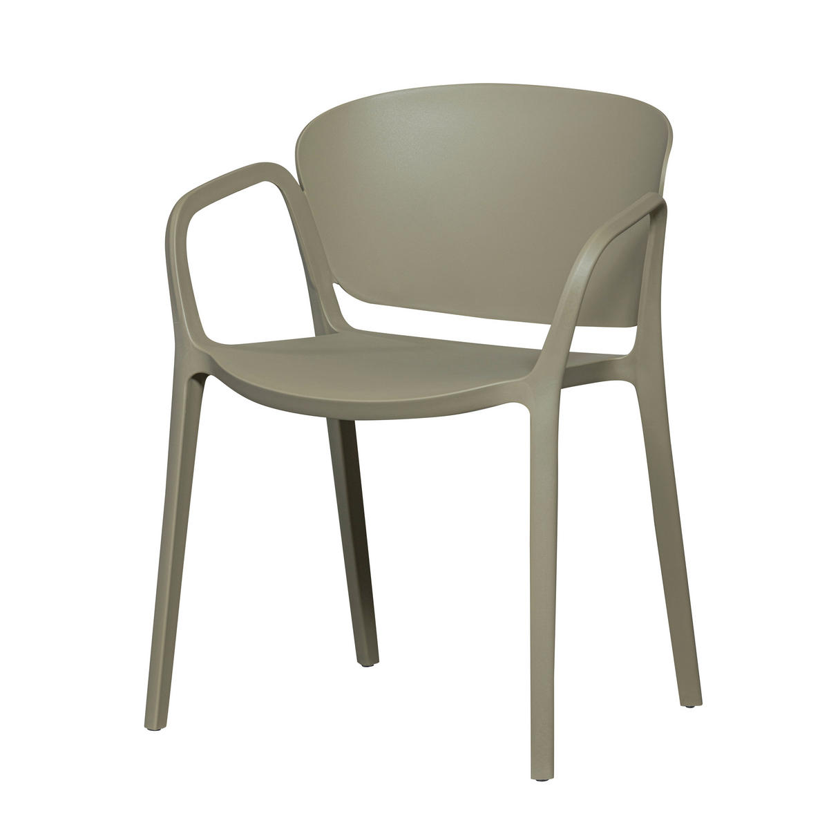 GARTENSTUHL-SET Kunststoff Grün  - Grün, MODERN, Kunststoff (57/75/56cm) - Livetastic
