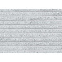 ECKSOFA in Cord, Velours Hellgrau  284/183 cm  - Hellgrau/Schwarz, Design, Holz/Textil (284/183cm) - Welnova