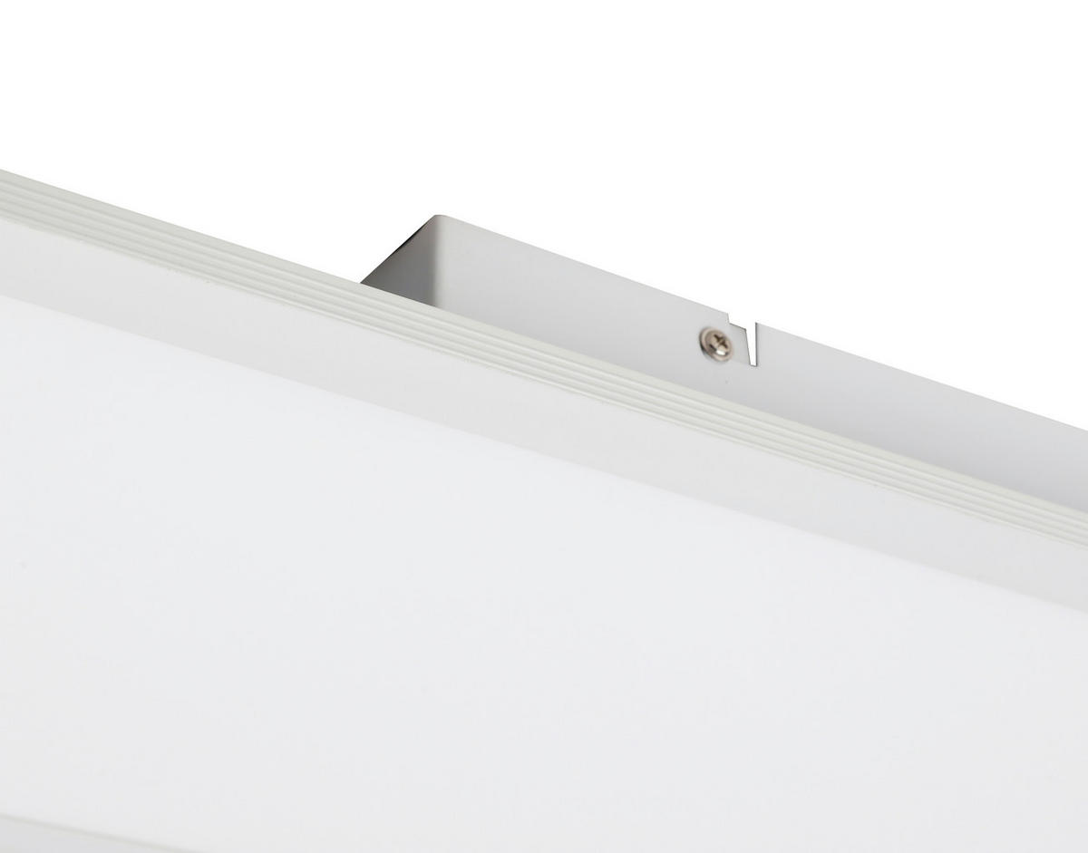 LED-PANEEL 119,5/29,5/4,7 cm  - Weiß, Trend, Kunststoff/Metall (119,5/29,5/4,7cm) - Novel