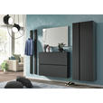 GARDEROBENSCHRANK Gardasee  in 60/165/33 cm  - Anthrazit, Design, Holzwerkstoff (60/165/33cm) - Moderano